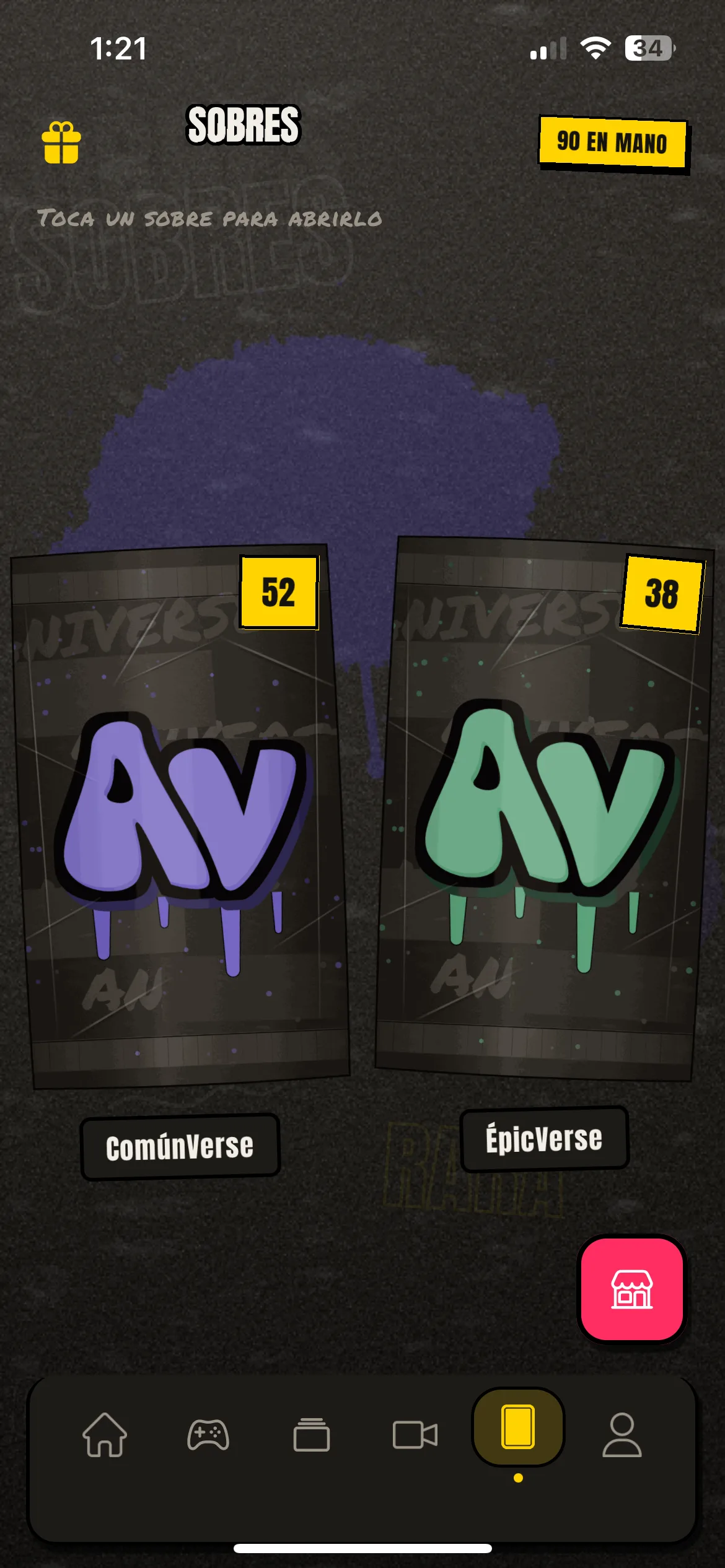 Screenshot 4 of the AniVerse app