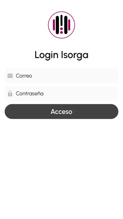 Screenshot 1 of the Isorga app
