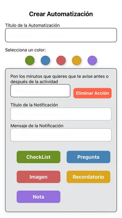 Screenshot 3 of the Automatiza app