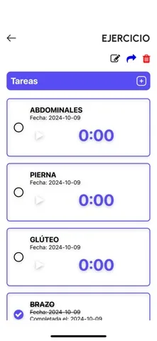 Screenshot 2 of the DelTask app