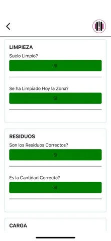 Screenshot 3 of the IsorgaList app