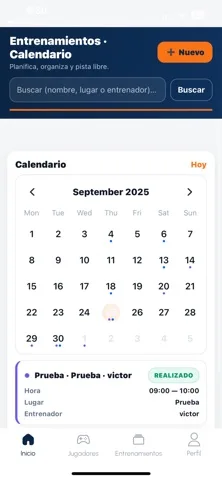 Screenshot 1 of the CourtVisionCoach app