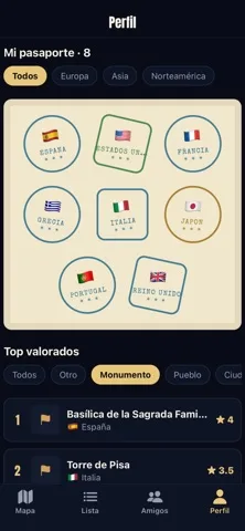 Screenshot 3 of the Iter app